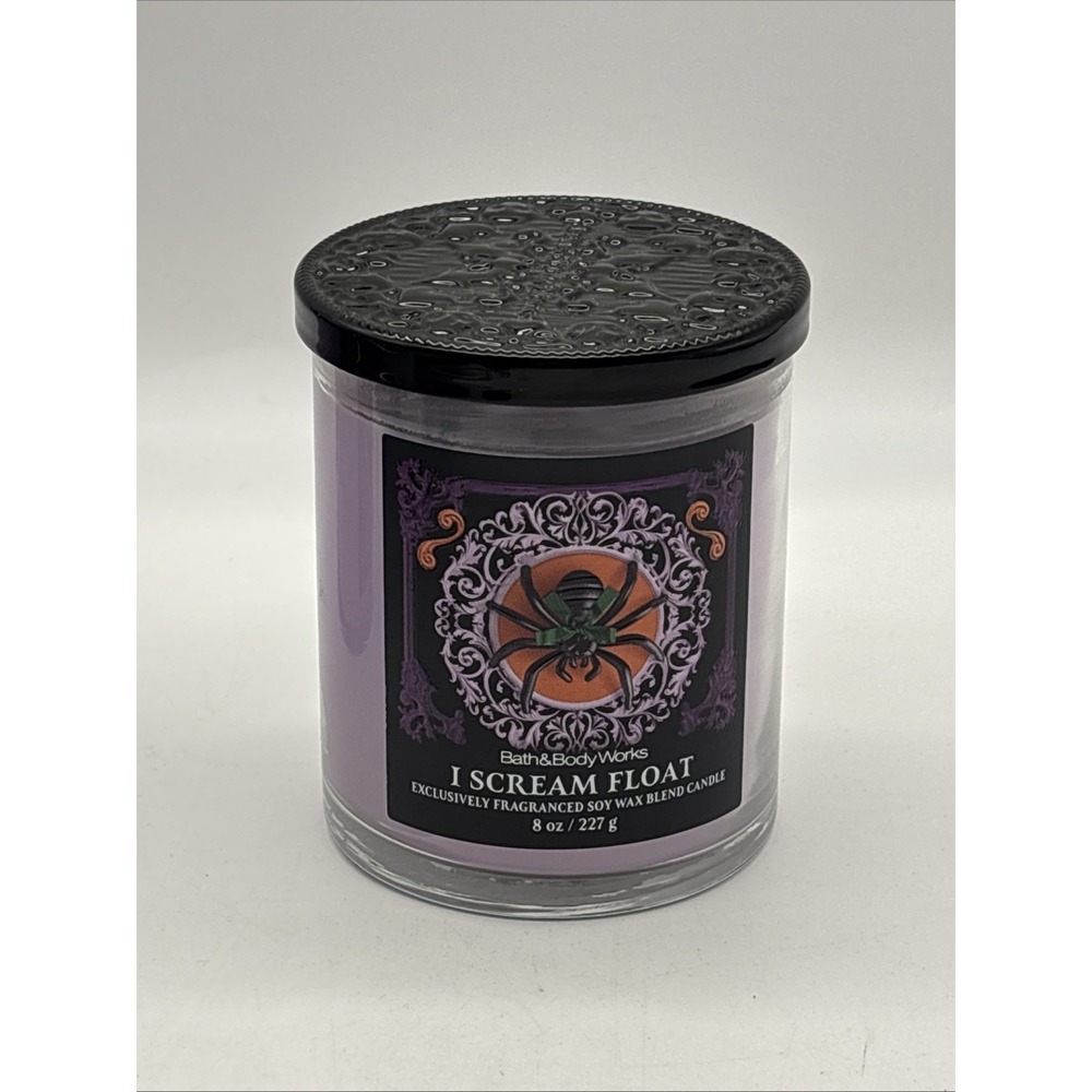 Bath & Body Works I SCREAM FLOAT Single Wick Candle HALLOWEEN 2025 NEW - Picture 1 of 5